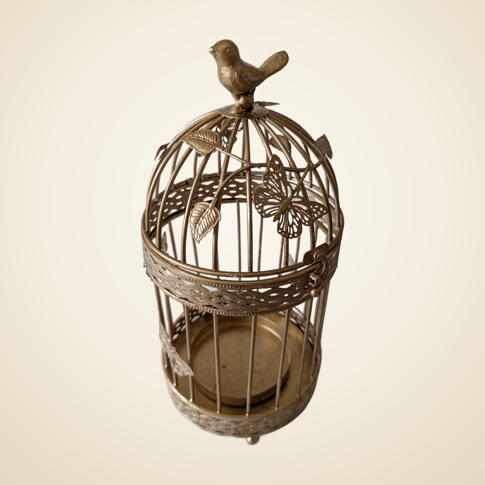 Antique Gold Decorative Bird Cages