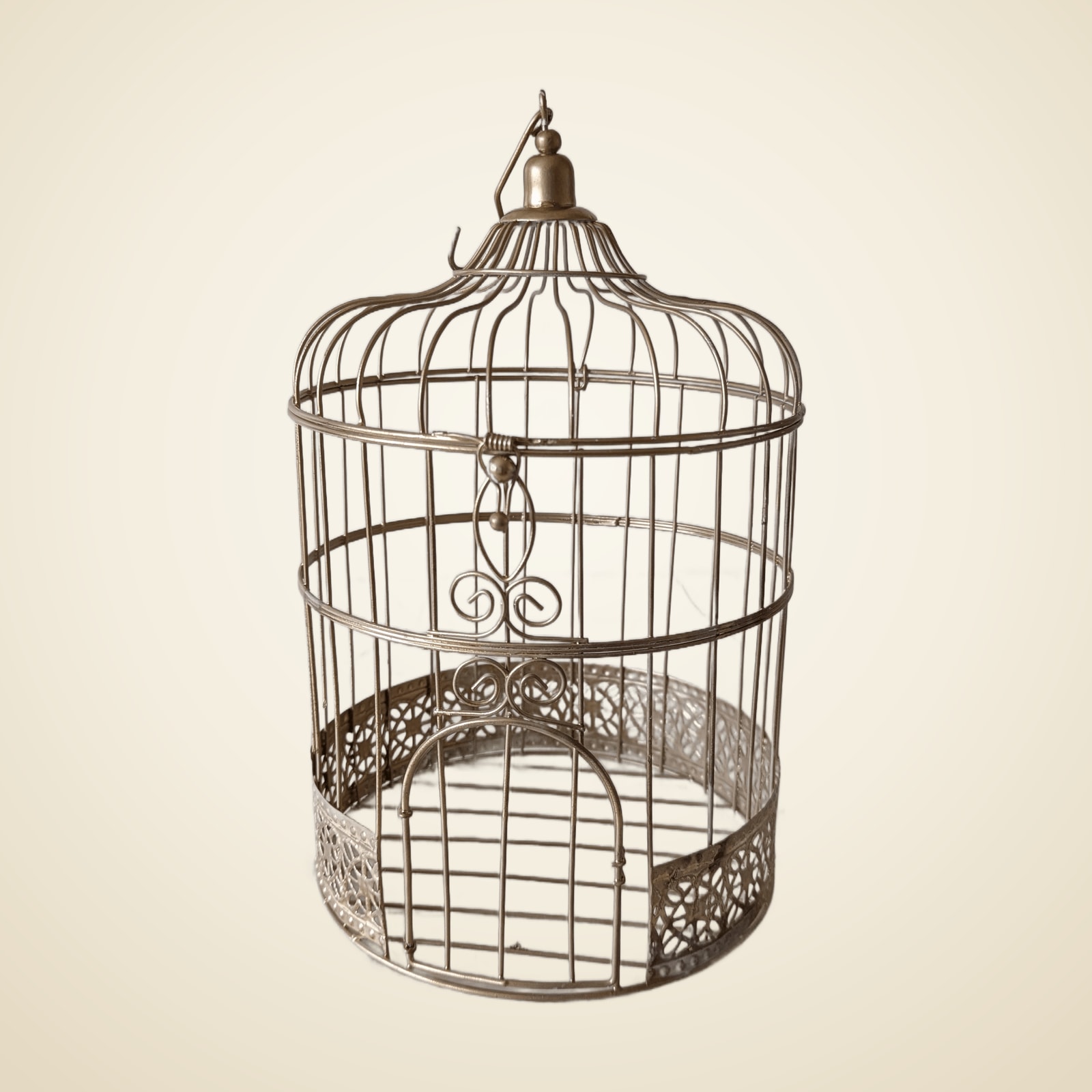 Antique Gold Bird Cage